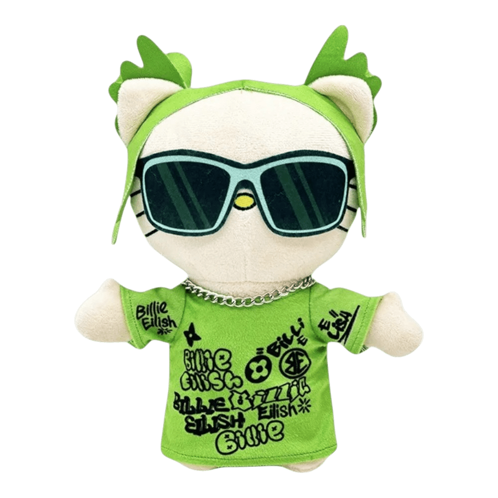 Billie Eilish Hello Kitty Plush - Plushy Supply