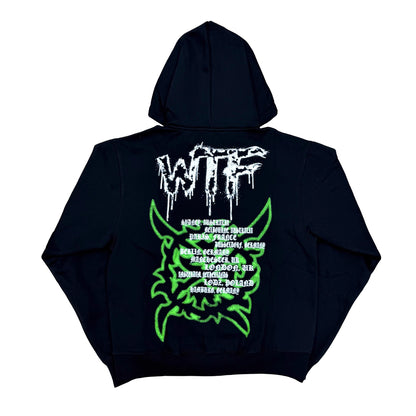 Ken Carson WTF Tour Green Hoodie