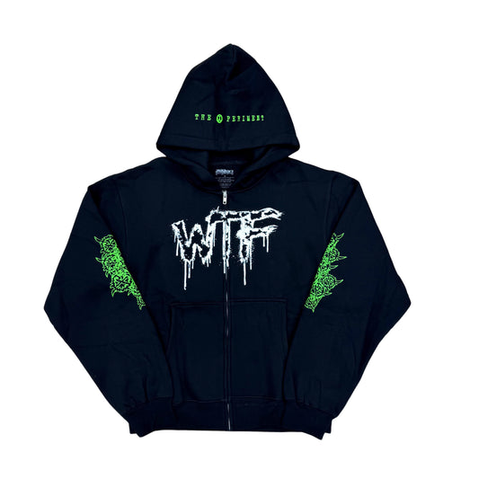Ken Carson WTF Tour Green Hoodie