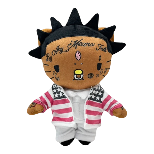 Lil Uzi Vert Hello Kitty Plushie Custom Rapper Design Plush Toy